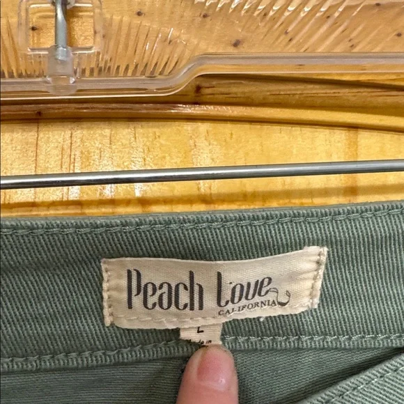 Peach Love California Olive Pants - Picture 4 of 5